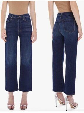 MOTHER The Rambler Ankle Off Limits High Rise Straight Jeans 28, 28IN